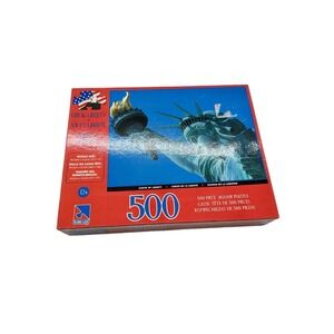Sure-Lox Statue of Liberty USA 500 Piece Jigsaw Puzzle 40240-3 19" x 14"